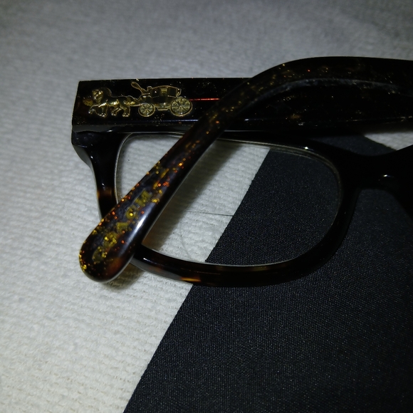 Coach Women's Brown Eyeglases - Picture 9 of 16